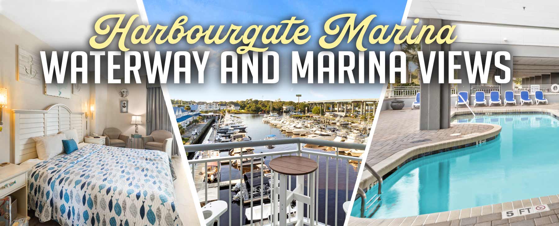 Harbourgate Marina - Waterway and Marina Views