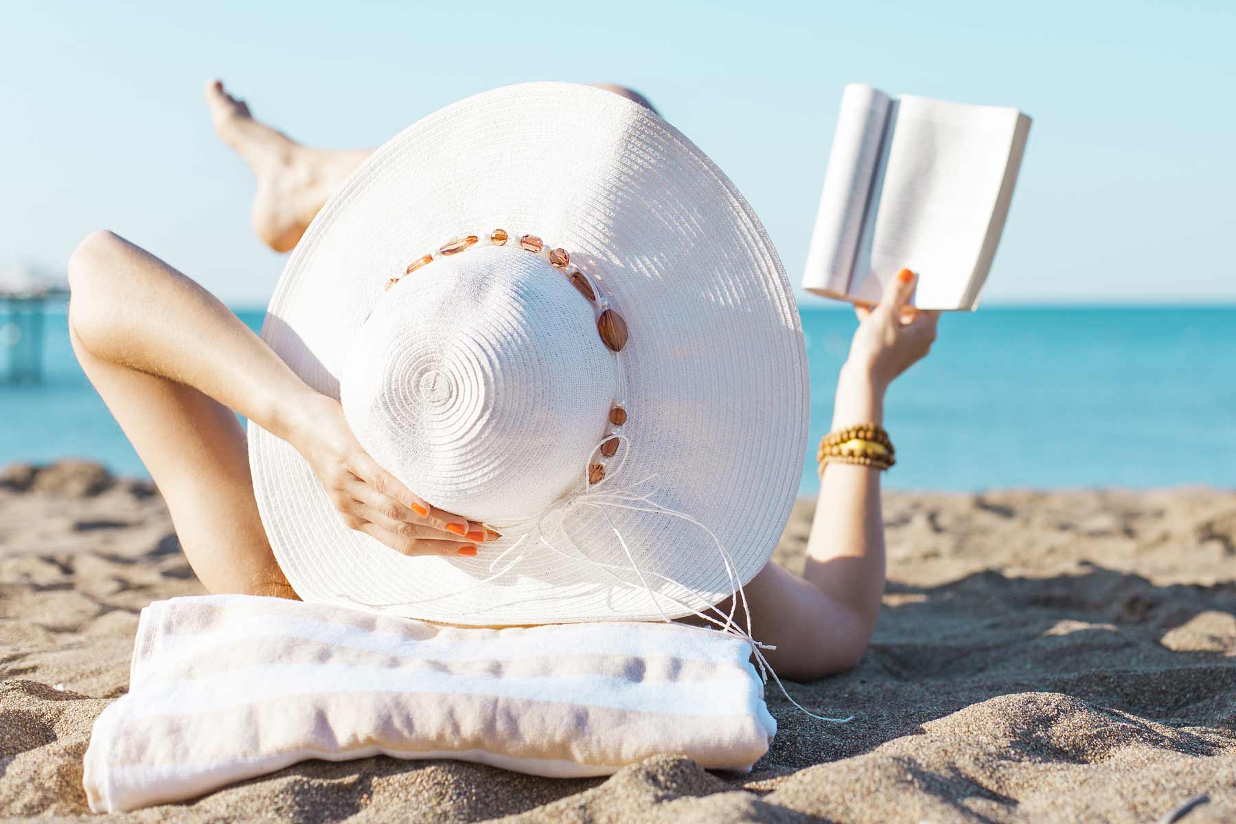 Relaxing on the Beach