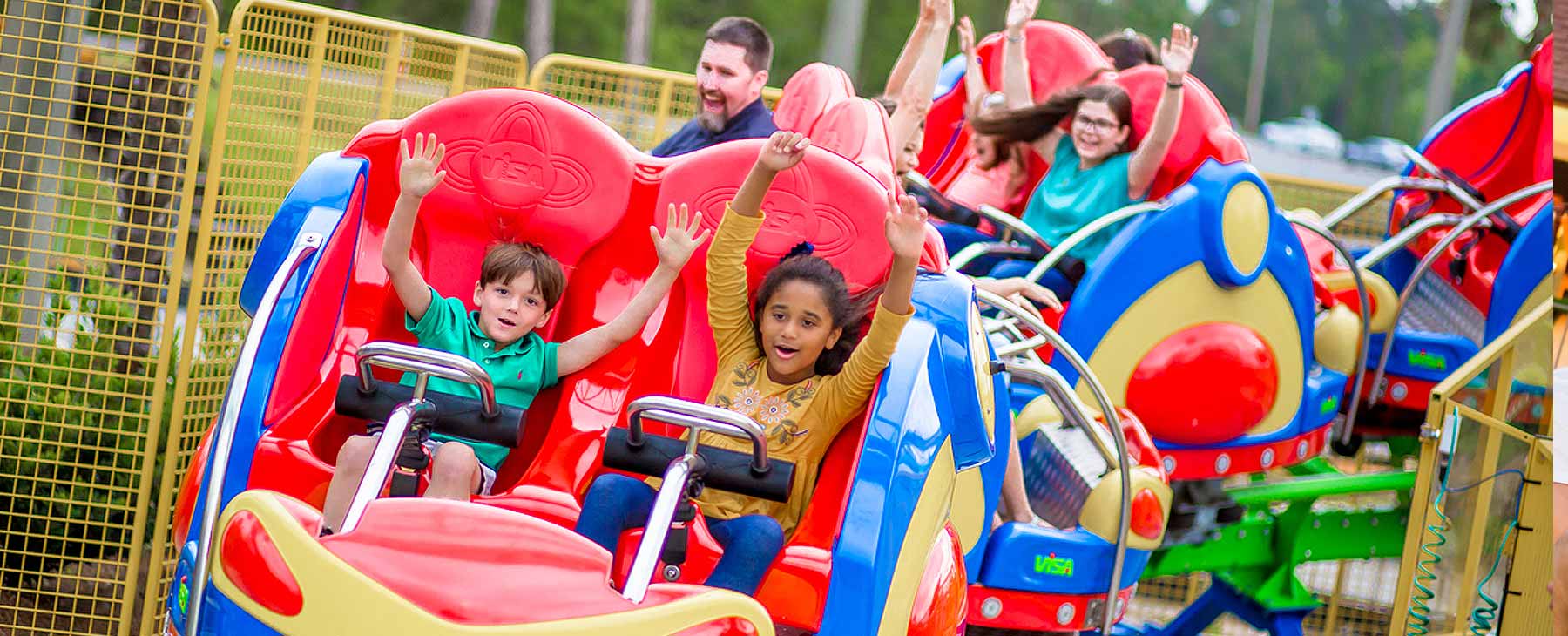 The Track Family Fun Park Kid Rides