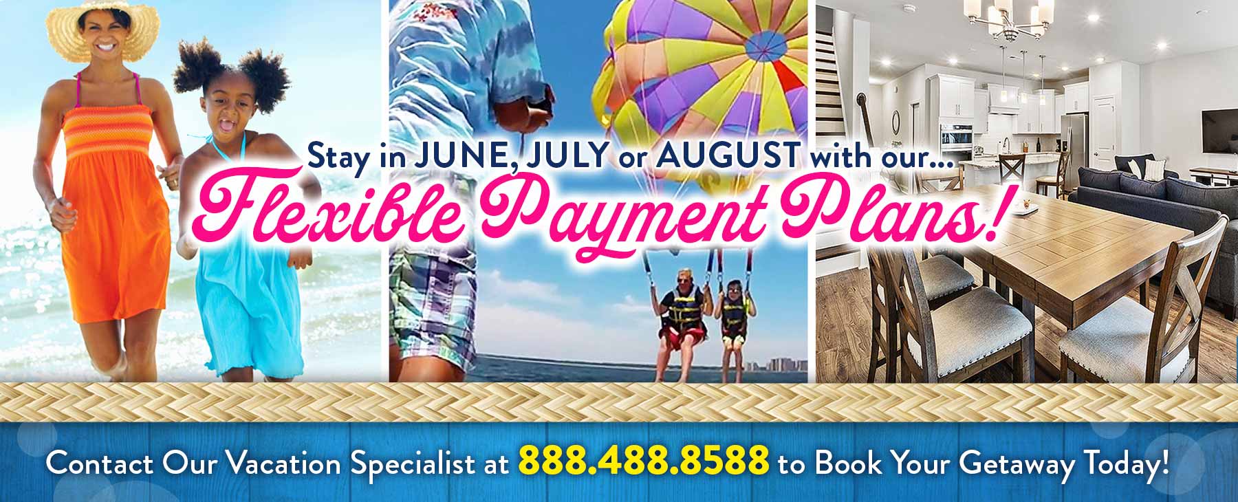 Stay with our Flex Payment Plans