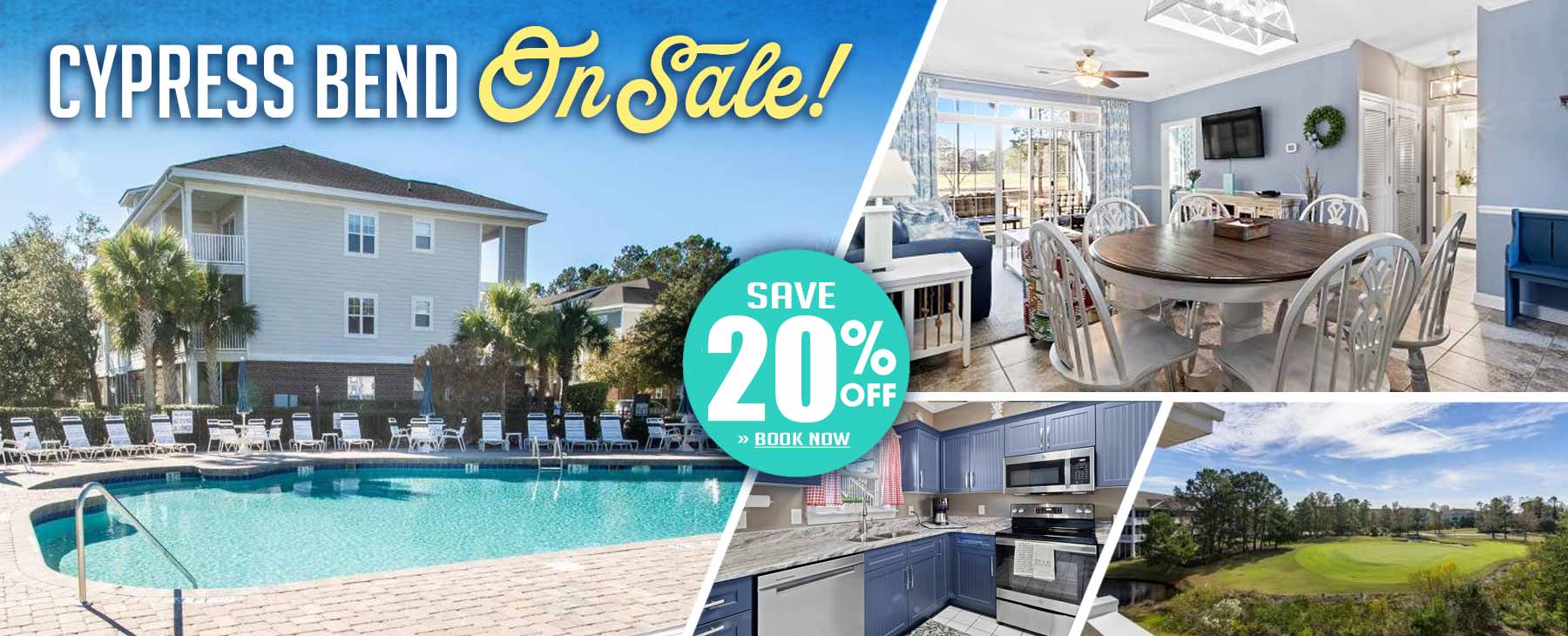 Cypress Bend in Barefoot Resort on Sale!