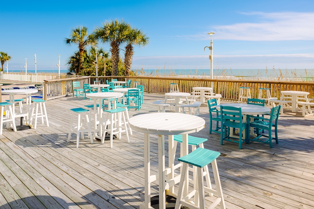 North Myrtle Beach outdoor restaurant