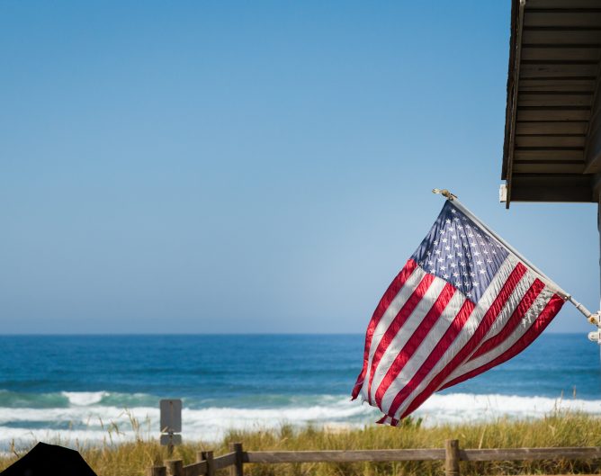 4th of July on beach side home