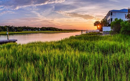Cherry Grove Boat Ramp Sunrise Norht Myrtle Beach South Carolina